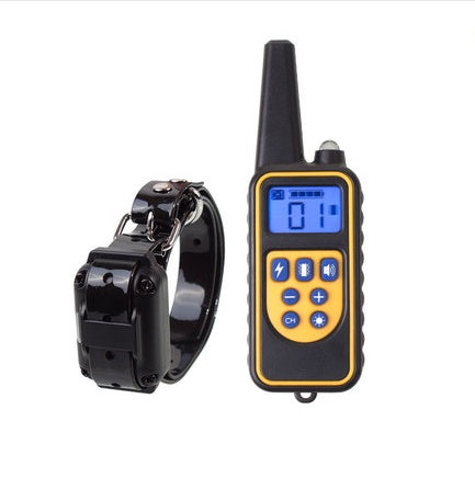 800m Electric Dog Training Collar Anti-Bark Remote Device for Obedience & Pet Control