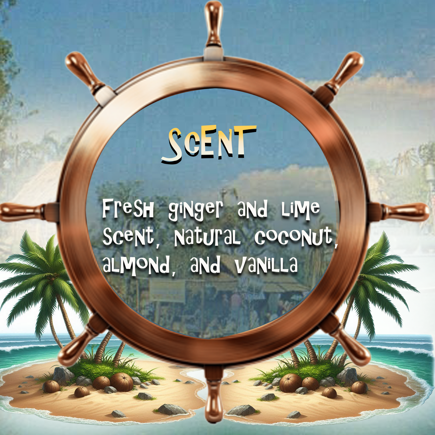 Ginger Coconut Natural Body Lotion