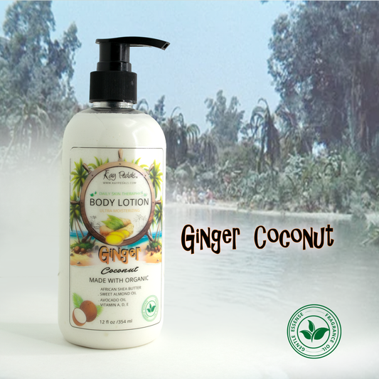 Ginger Coconut Natural Body Lotion