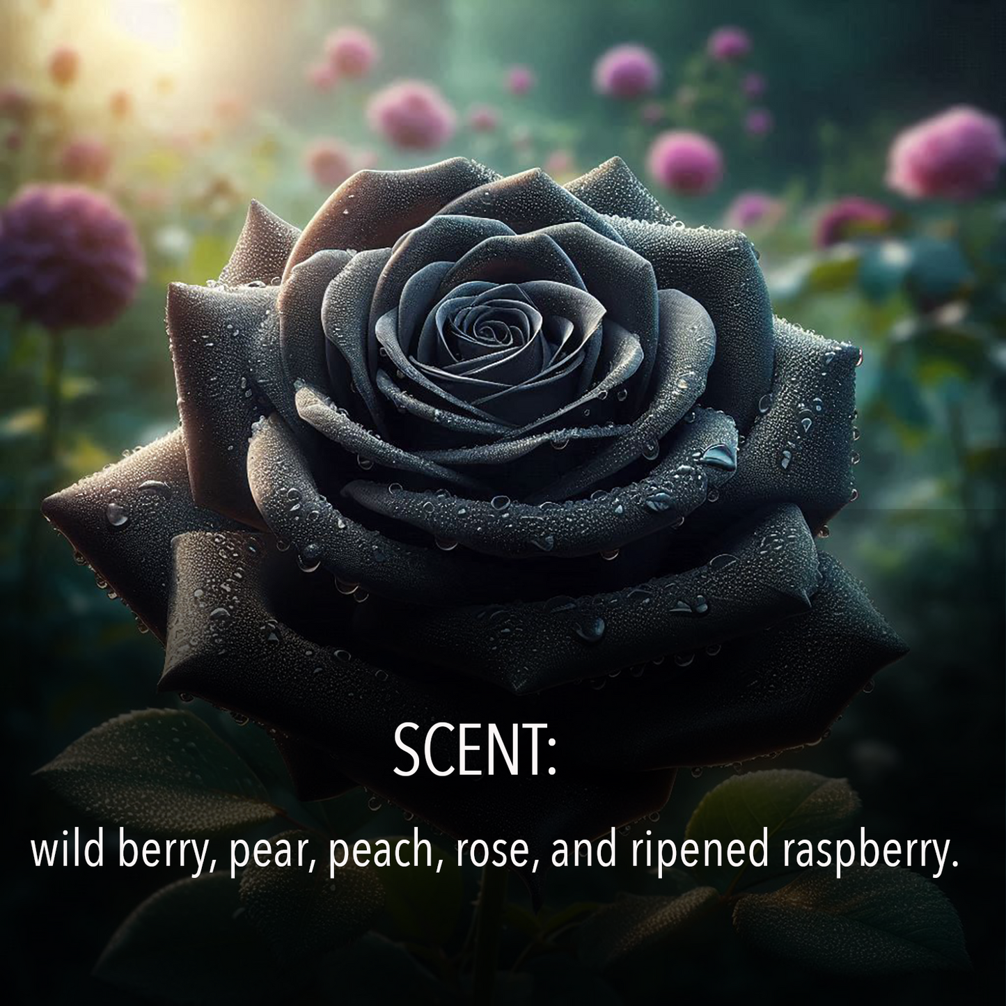 Black Rose Natural Body Lotion