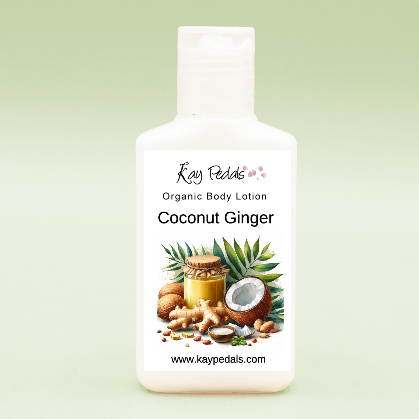 Ginger Coconut Natural Body Lotion