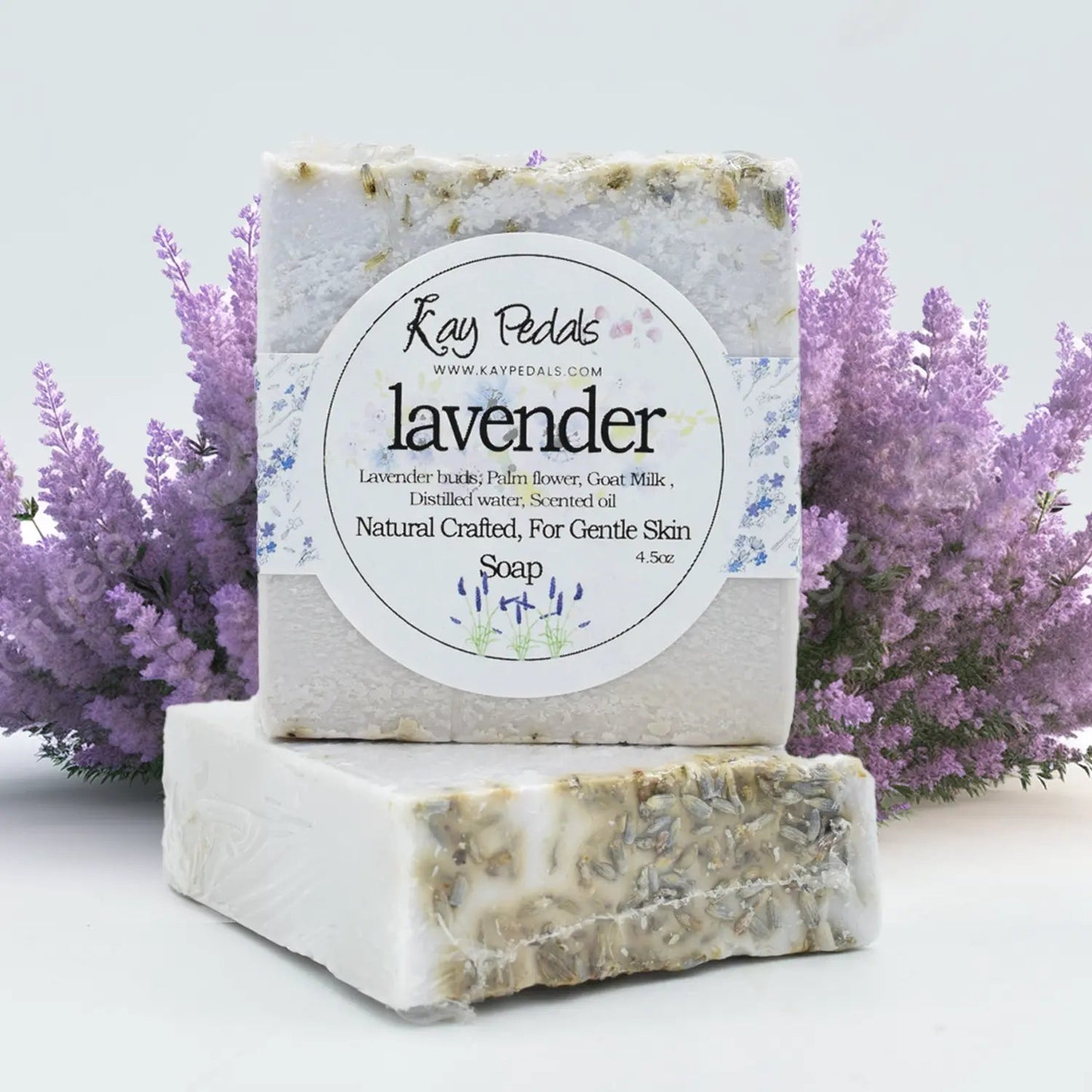 lavender Natural Crafted Bar Soap 4.5oz